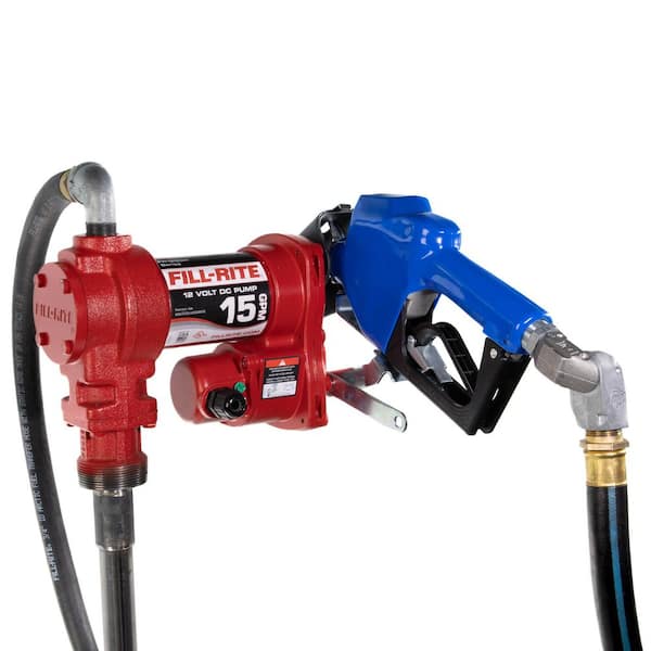 FILL-RITE 12-Volt 15 GPM 1/4 HP Fuel Transfer Pump (Arctic Package)