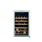 Classic Retro 21 in. 28-Bottle Single Zone Retro Free Standing Wine Cooler in Summer Mint Green