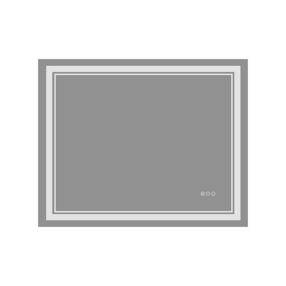 32 in. W x 40 in. H Large Rectangular Frameless Anti-Fog Wall-Mounted LED Bathroom Vanity Mirror price history on PriceWatchPro