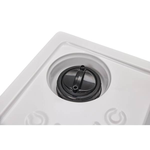 SIERRA SPAS - Cold Plunge All in 1 Person 79 in. 1/2 Hp Chiller 110V Plug and Play with Cover