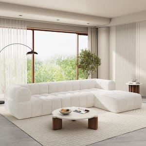 CHRISTOPHER KNIGHT HOME Finn Modern 122 in. Polyester Upholstery L