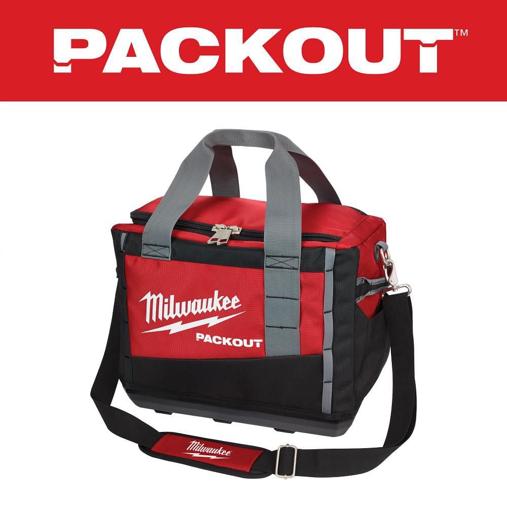 Milwaukee 15 in. PACKOUT Tool Bag/Tote 48-22-8321 - The Home Depot