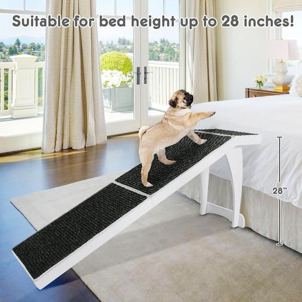 Tatayosi Dog Ramp for High Bed Pet Bed Ramp Dog Stairs Dog Steps Suitable for Small to Extra Large Dogs P DJ P172018 The Home Depot