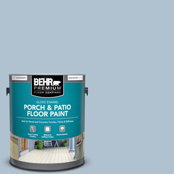 BEHR PREMIUM 1 gal. #S510-2 Boot Cut Gloss Enamel Interior/Exterior Porch and Patio Floor Paint
