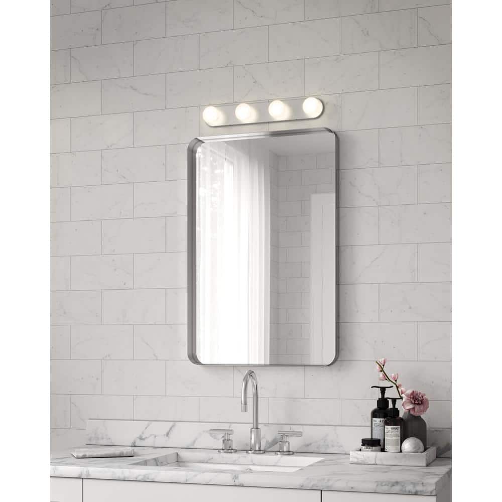 Rezz 16" Chrome Dimmable LED Bath Bar