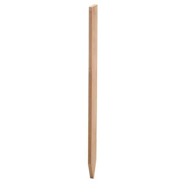 Wooden Garden Stakes, 25 Pcs 24 in. L x 0.5 in. W x1. 5 in. H Yellow Fir Wood Dig Garden 25-Pack, Survey Grading Stakes