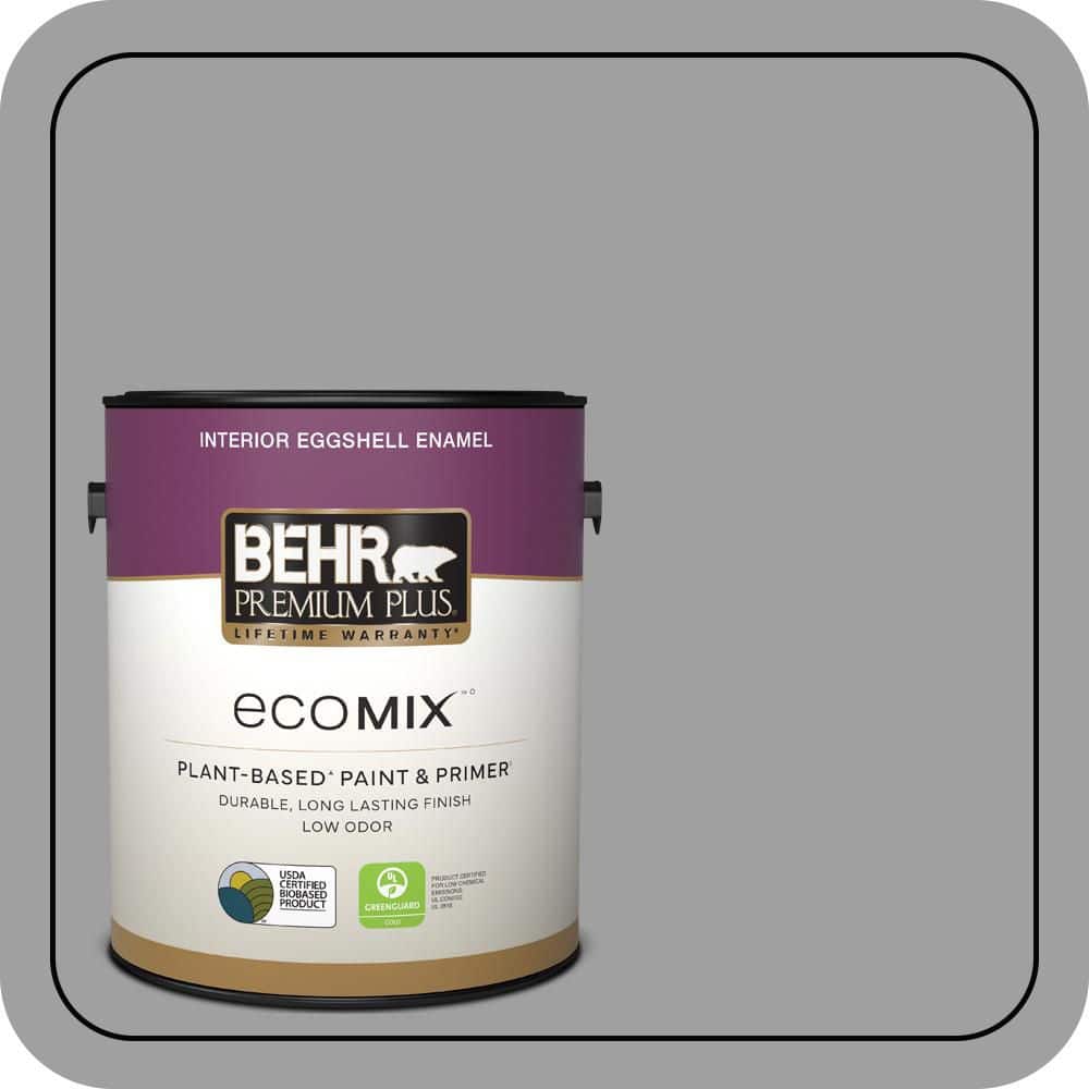 1 gal. #PPU26-06 Elemental Gray Eggshell Enamel EcoMix Plant-Based Interior Paint & Primer price history on PriceWatchPro