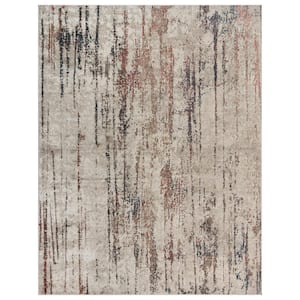 Heirloom Corah Ivory 9 ft. x 13 ft. Abstract Indoor Area Rug