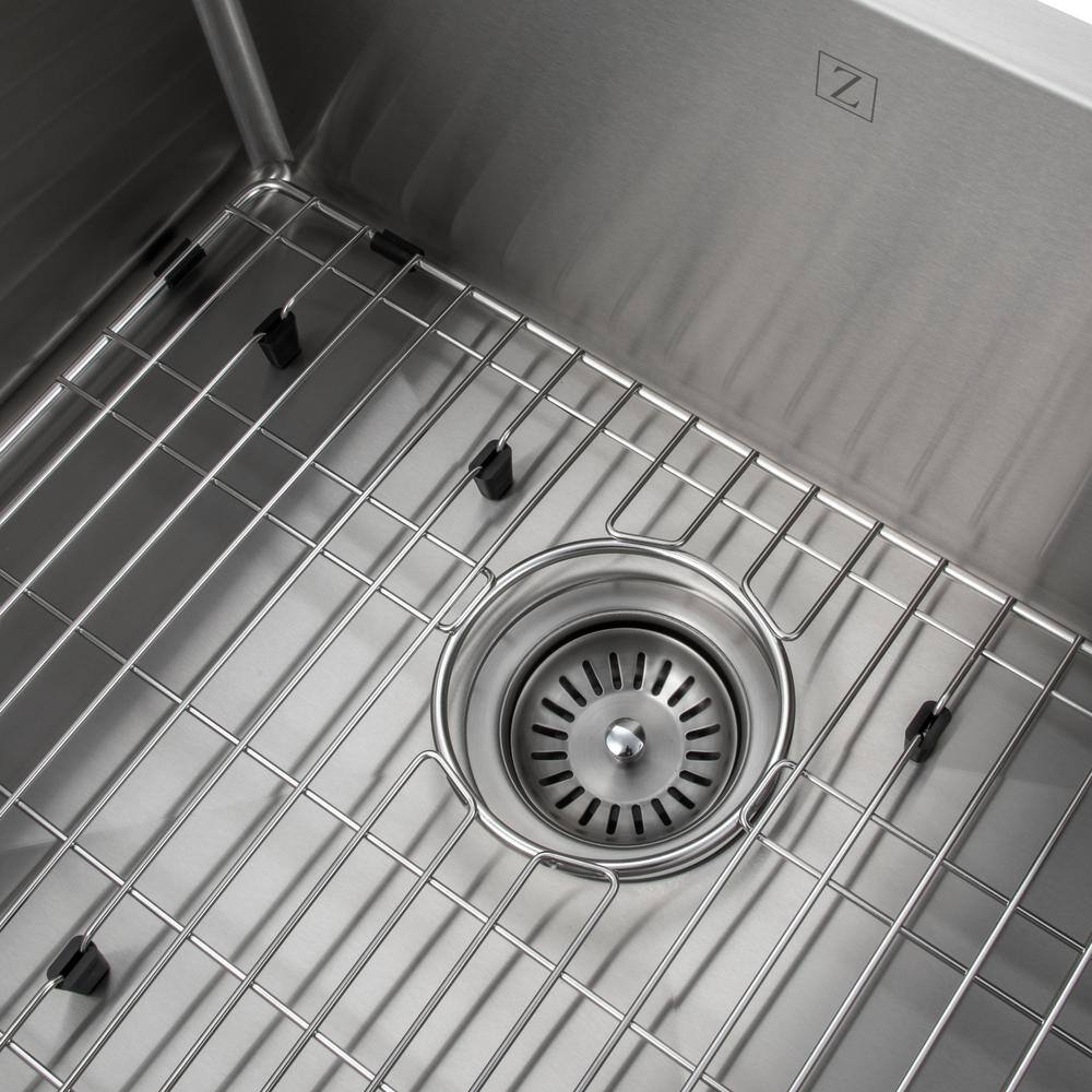 Meribel Stainless Steel 23" Drop-in Single Bowl Kitchen Sink