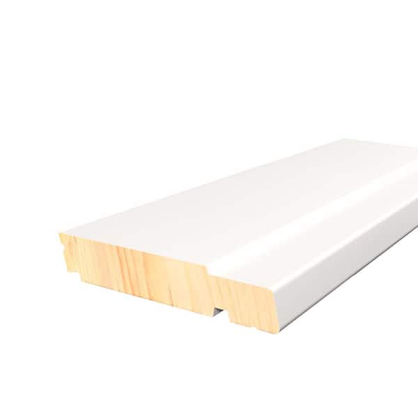 1-1/4 in. D x 6-5/8 in. W x 96 in. L Primed Pine Finger Joint Window Sill Moulding