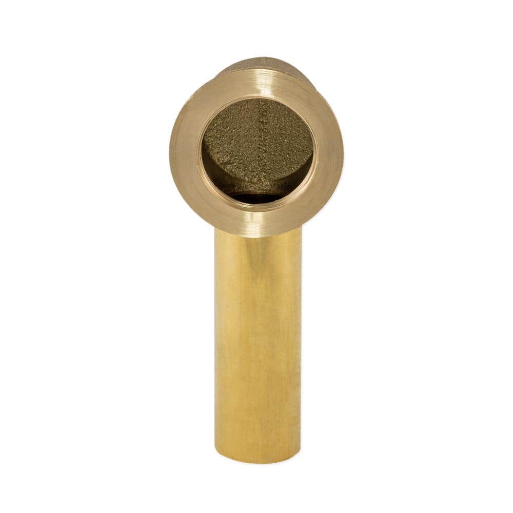 Heavy-Duty Brass Bath Waste and Overflow Shoe