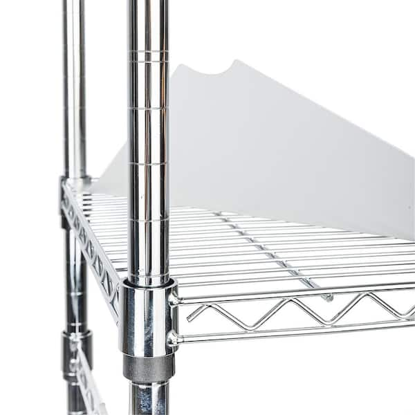 Double Hang Closet Wire Shelving System - 18d x 84h