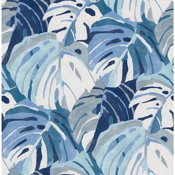 NuWallpaper Blue Adansonii Peel and Stick Wallpaper