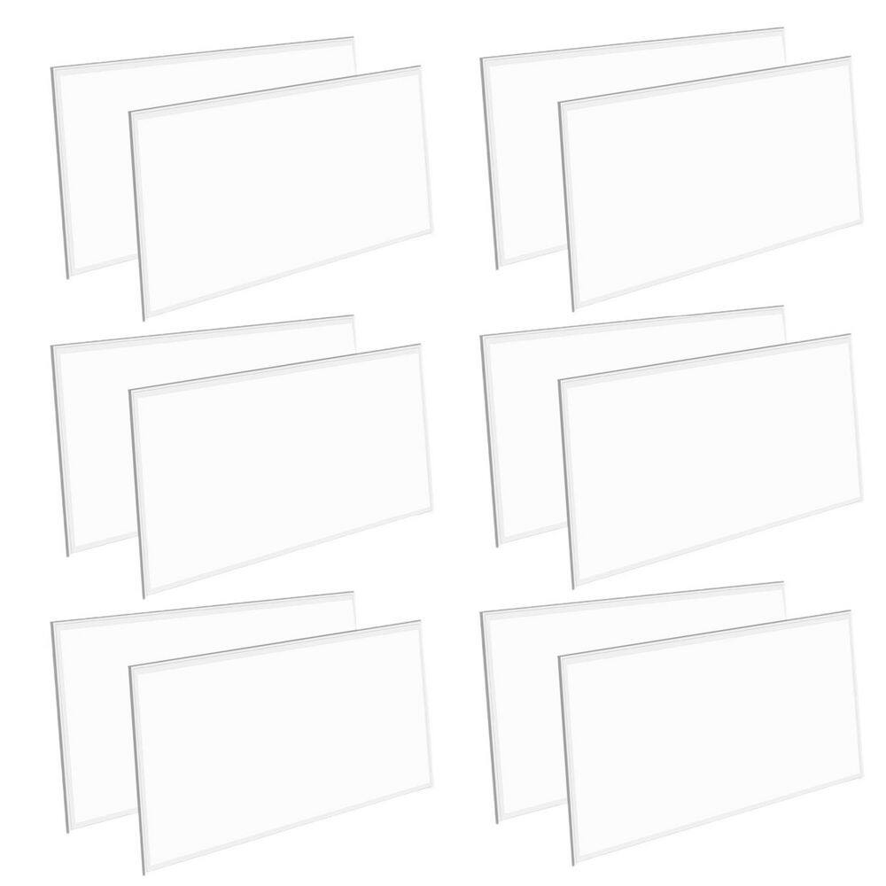 2 ft. x 4 ft. 250-Watt Equivalent White Integrated LED Troffer Panel Light 7800-Lumen 5000k LED Panel Light (12-Pack) price history on PriceWatchPro