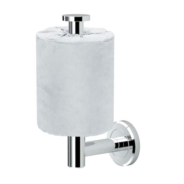 Latitude II Storage Toilet Paper Holder in Chrome