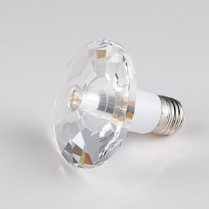 5-Watt Equivalent Saucer Diamond Shaped E26/27 Crystal LED Light Bulb in Warm White (1-Pack)