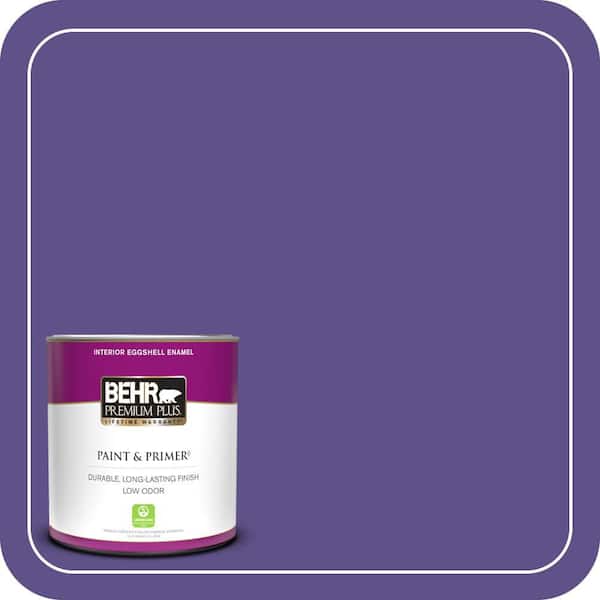 BEHR PREMIUM PLUS 1 qt. #P560-7 Kings Court Eggshell Enamel Low Odor Interior Paint & Primer