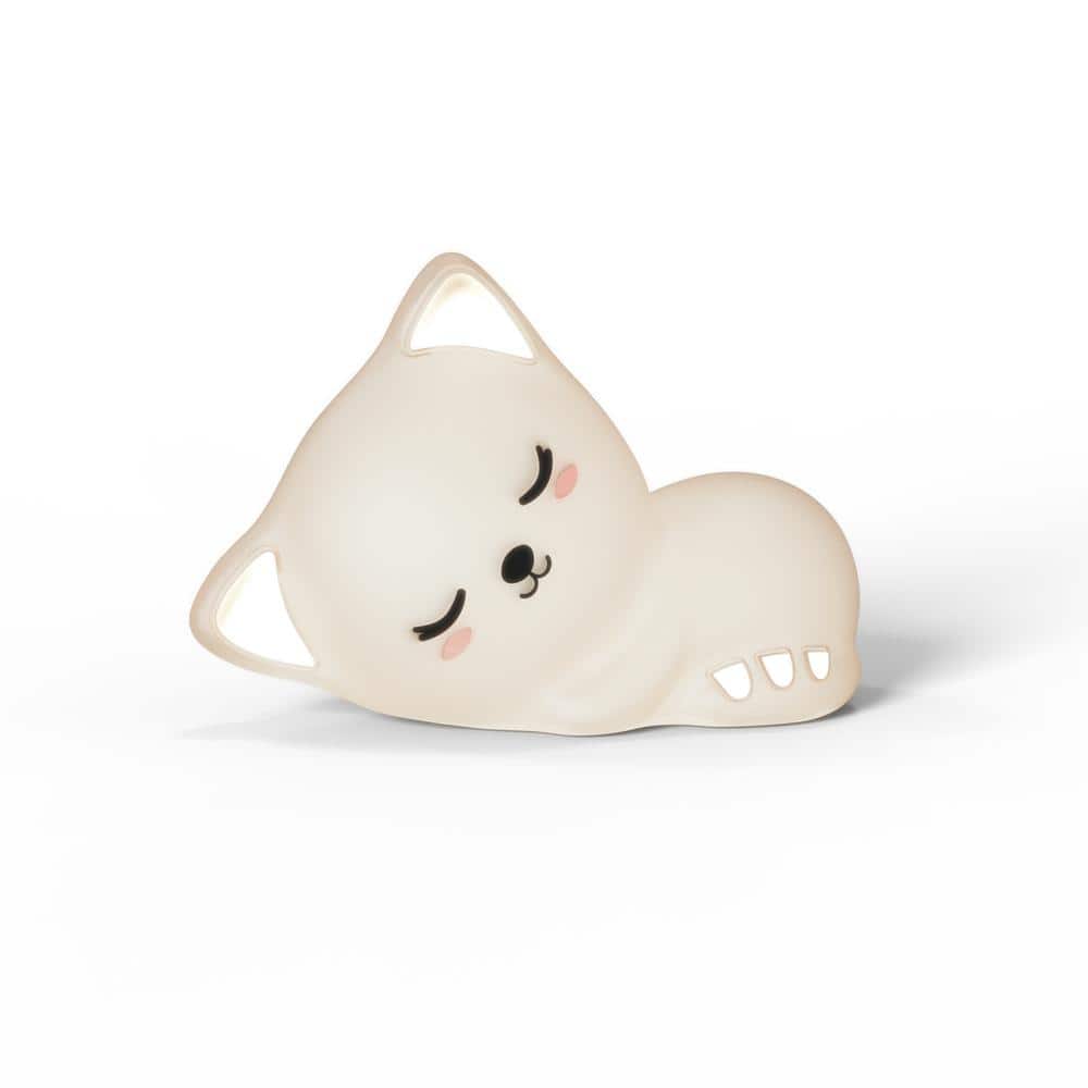 Tzumi Aura Integrated LED Cat Night Light 30007HD - The Home Depot