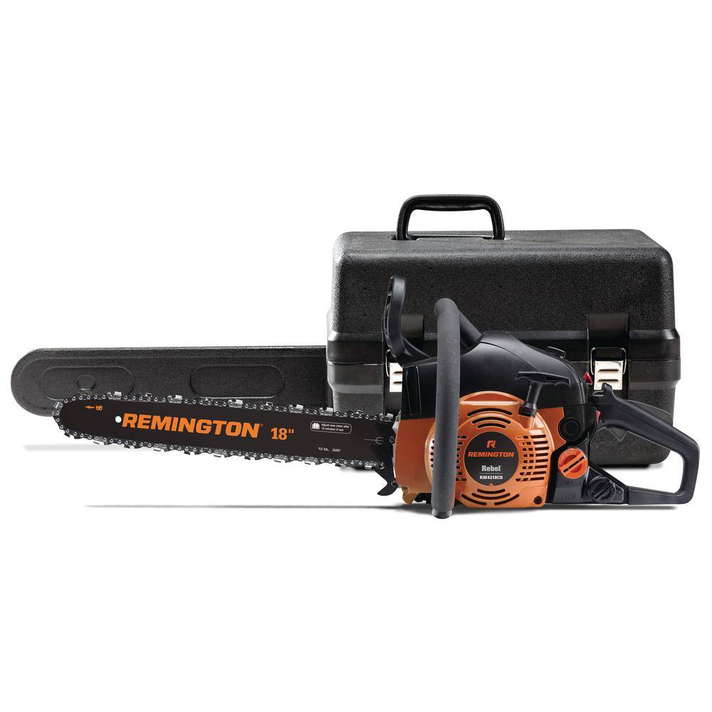 UPC 084931848429 product image for Remington Rebel 18 in. 42 cc Gas 2-Cycle Chainsaw with Automatic Chain Oiler and | upcitemdb.com