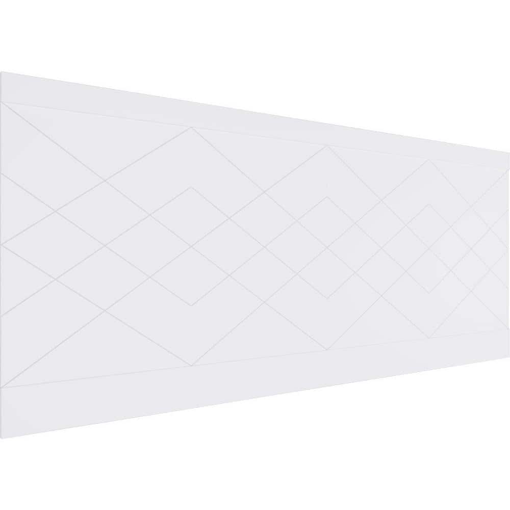 40 in. H x 94-1/2 in. W 26.24 sq. ft. Diamond Argyle PVC Wainscot Paneling Kit price history on PriceWatchPro