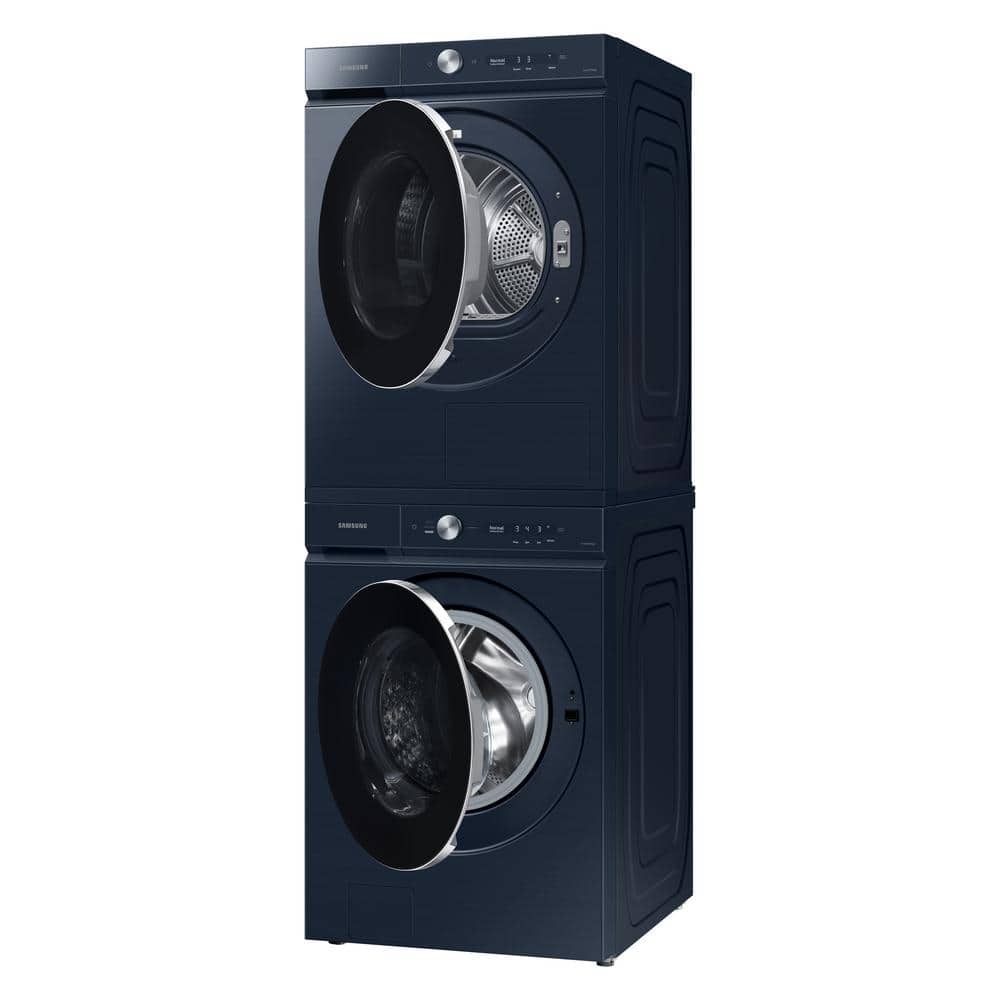 Brushed Navy 7.8 cu. ft. Front Load Electric Dryer with AI Optimal Dry