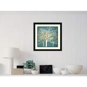 22 in. W x 22 in. H "Tranquil Trees" by Erin Clark Framed Art Print