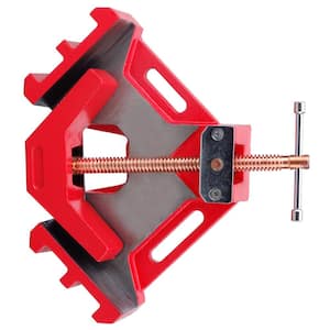 4 in. Capacity 90-Degree Industrial Welders 2-Axis Angle Clamps