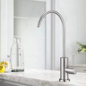 Single Handle Bar Faucet Deckplate Not Included in Brushed Nickel