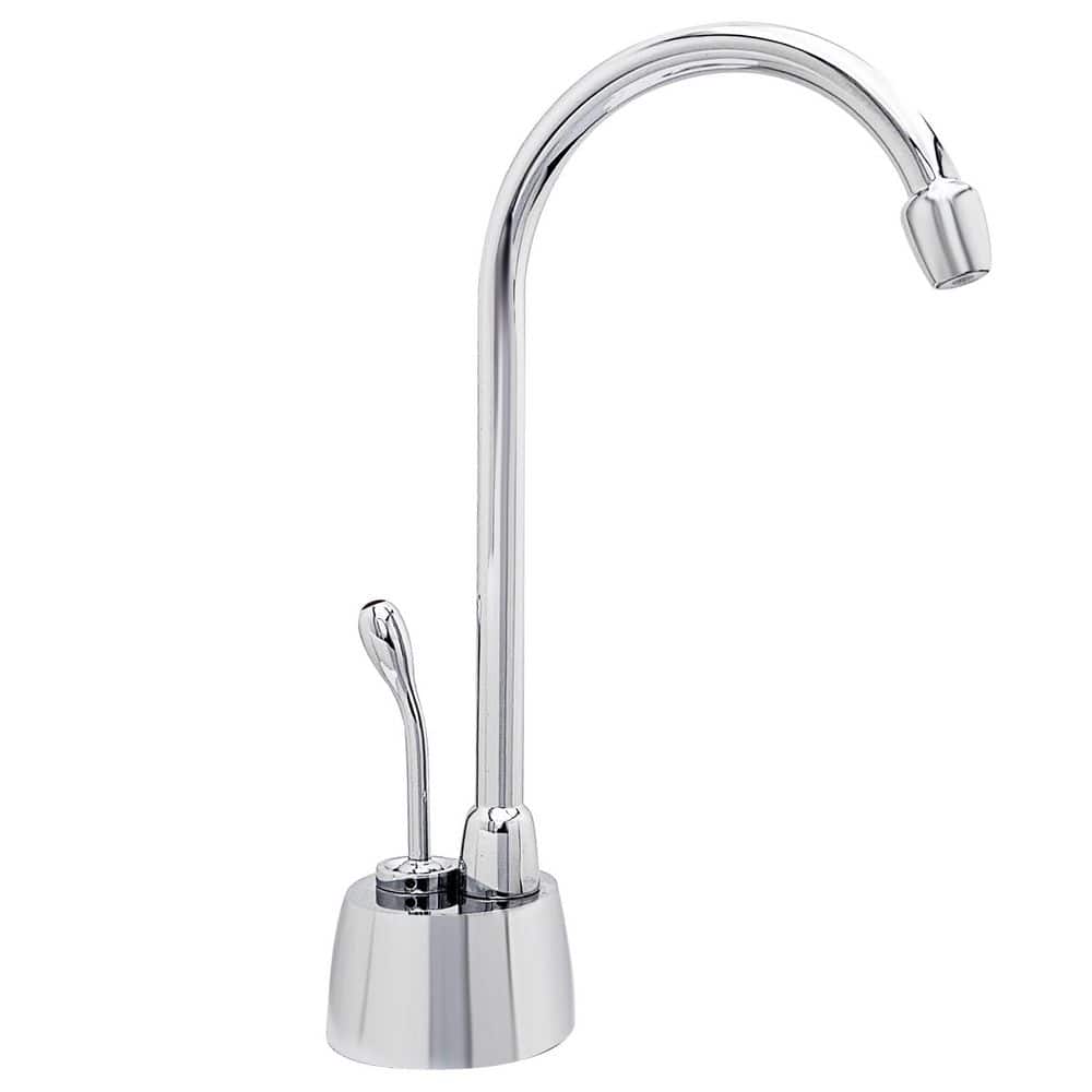 Westbrass 9 in. Velosah 1-Handle Hot Water Dispenser Faucet (Tank