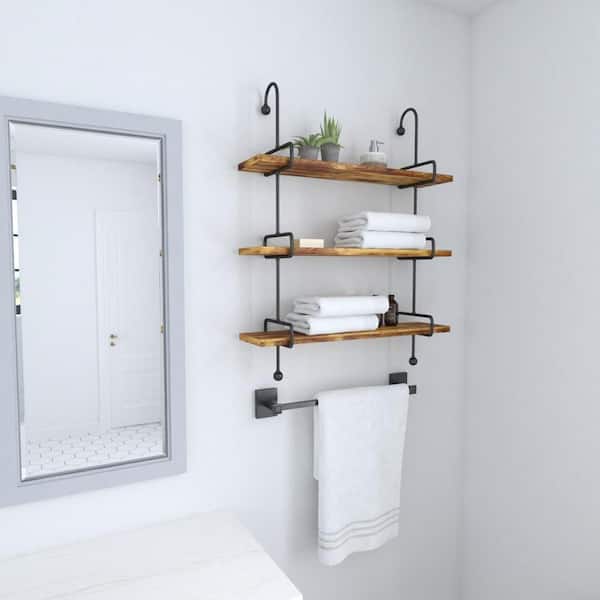 Collins 14.50 in. W Metal Bathroom Floor Shelf CPBS1303A1E - The Home Depot