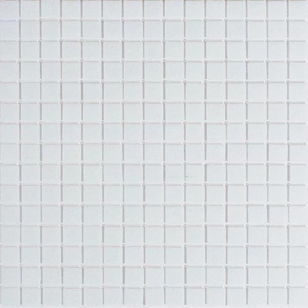 Apollo Tile Dune 4 in. x 6 in. Glossy Pearl White Glass Mosaic Uniform square Wall & Floor Sample Tile (0.13 sq. ft./Piece) (1-Pack)