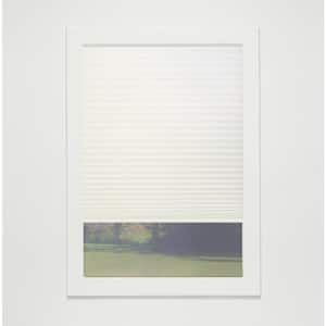 Cut-to-Width Ivory Cordless Light Filtering Eco Polyester Honeycomb Cellular Shade 42 in. W x 84 in. L