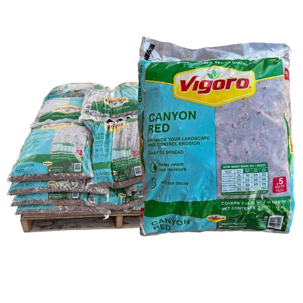 0.5 cu. ft. Canyon Red Landscape Rock (32 Bags/16 cu. ft./Pallet)