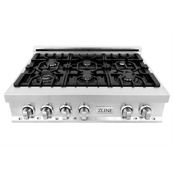porcelain on gas stove top
