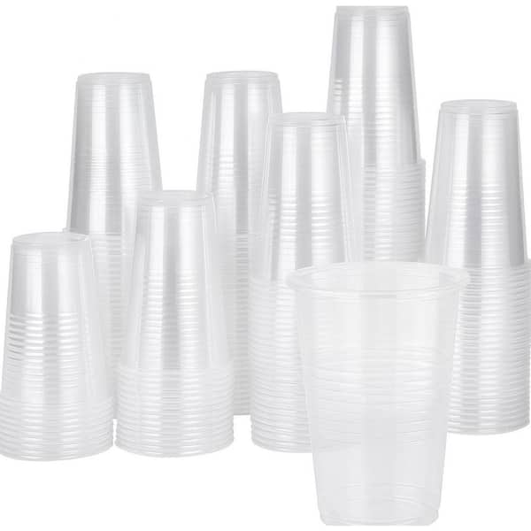 4.1 in. Clear Clear Family Disposable Plastic Cups Tumblers Disposable Tableware 500 Per Case for Parties Events