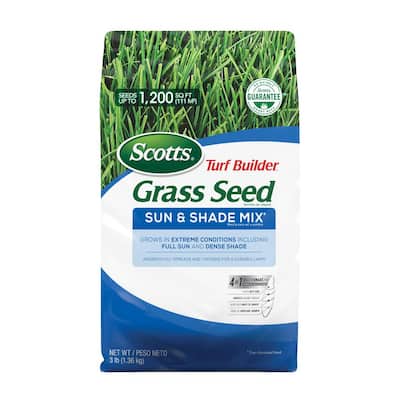 3 lb. Turf Builder Grass Seed Sun and Shade Mix