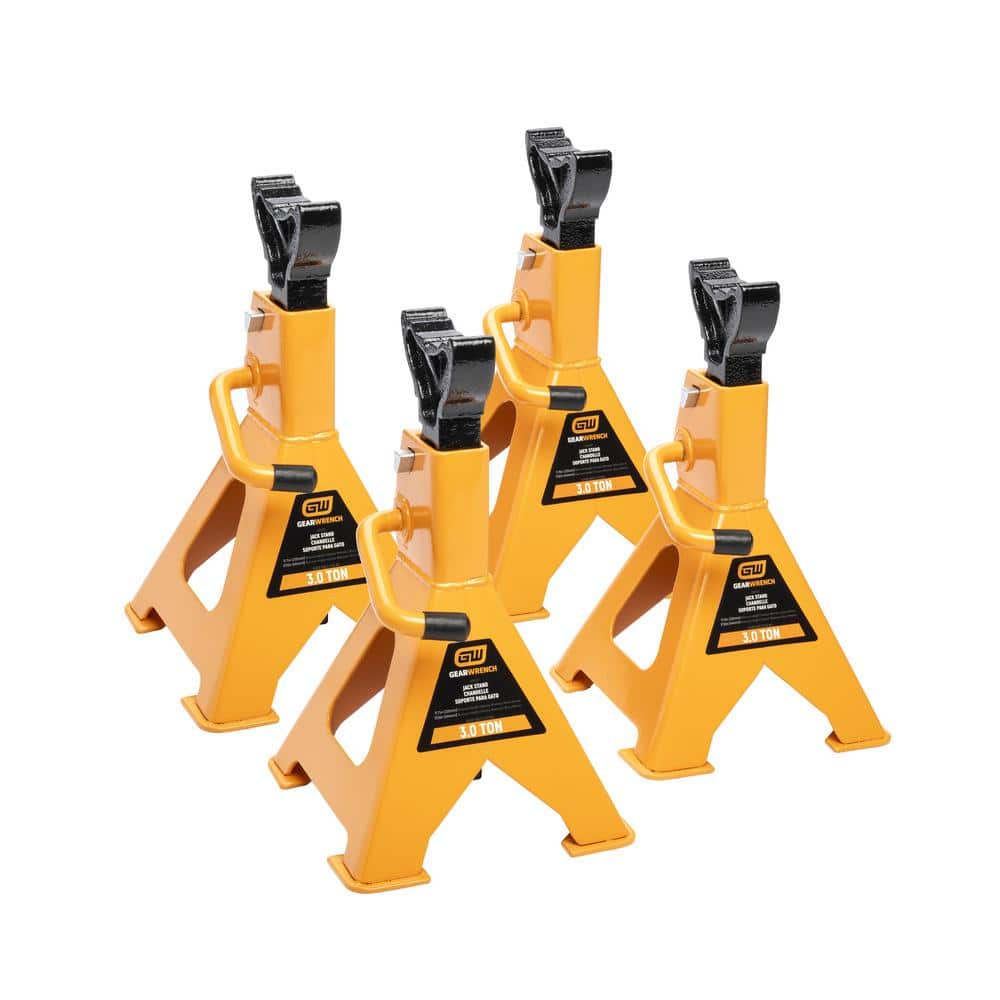3-Ton Ratcheting Jack Stands (4-Piece) price history on PriceWatchPro