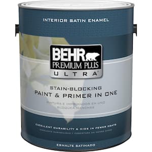 1 gal. Deep Base Extra Durable Satin Enamel Interior Paint and Primer