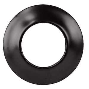 Low Pattern Sure-Grip Flange, Matte Black