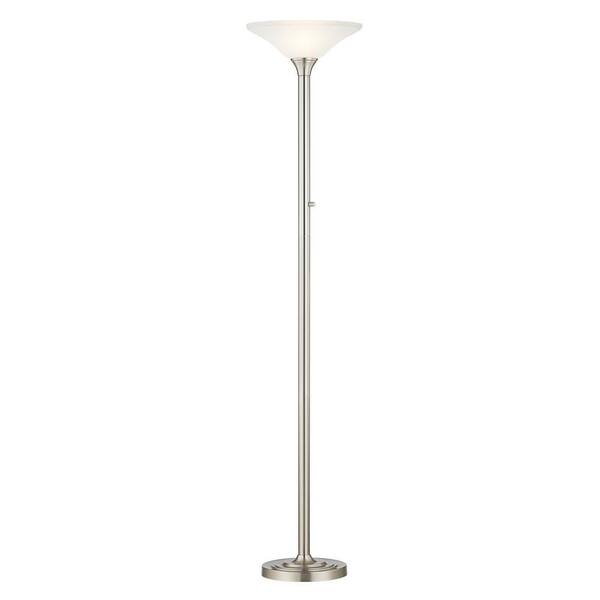 ARTIVA Classic Coordinates, 71 in. LED Torchiere Floor Lamp with