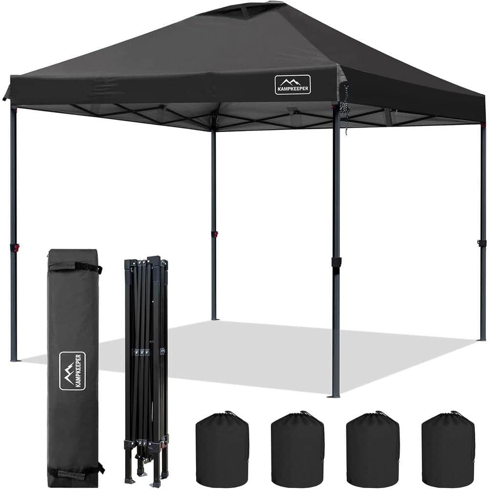 10 ft. x 10 ft. Pop Up Canopy Tent for Commercial Garden Wedding Camping Pa