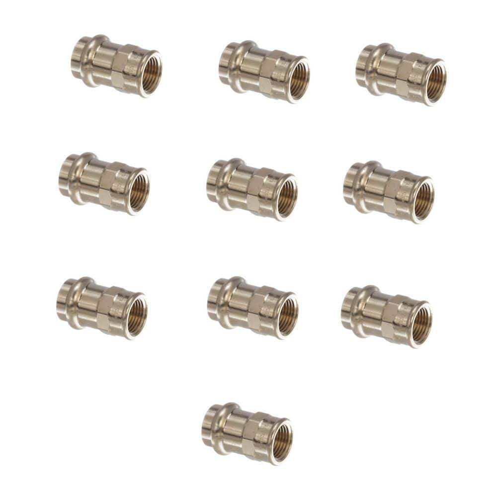 ProPress 1/2 in. Press x 3/8 in. FPT Zero-Lead Bronze Adapter (10-Pack) price history on PriceWatchPro