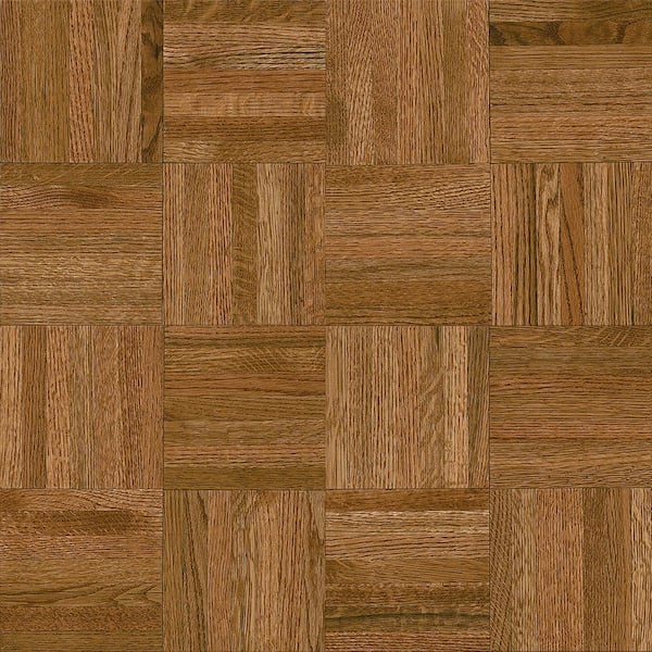 Bruce Butterscotch 5/16 in. Thick x 12 in. Wide x 12 in. Length Hardwood Parquet Flooring (25 sq. ft. / case)