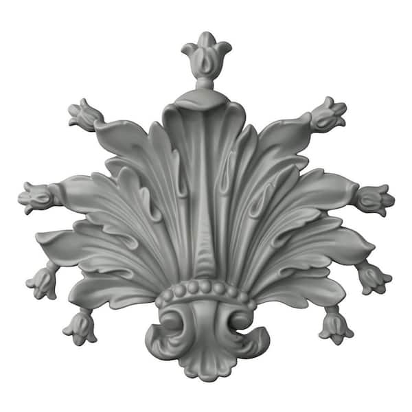 Ekena Millwork 1.38 in. x 9.375 in. x 9.125 in. Polyurethane Applique and Onlay Moulding