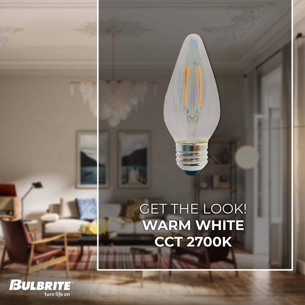 Clear Dimmable Decorative LED Bulb Pack