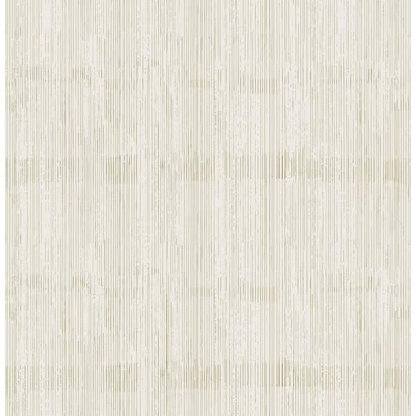 A-Street Prints Somerset Gold Abstract Stripe Wallpaper