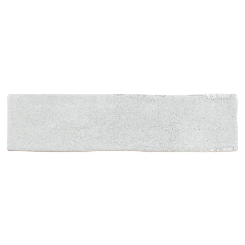 Jordal Delray Grey 3 in. x 12 in. Subway Textured Matte Ceramic Wall Tile (