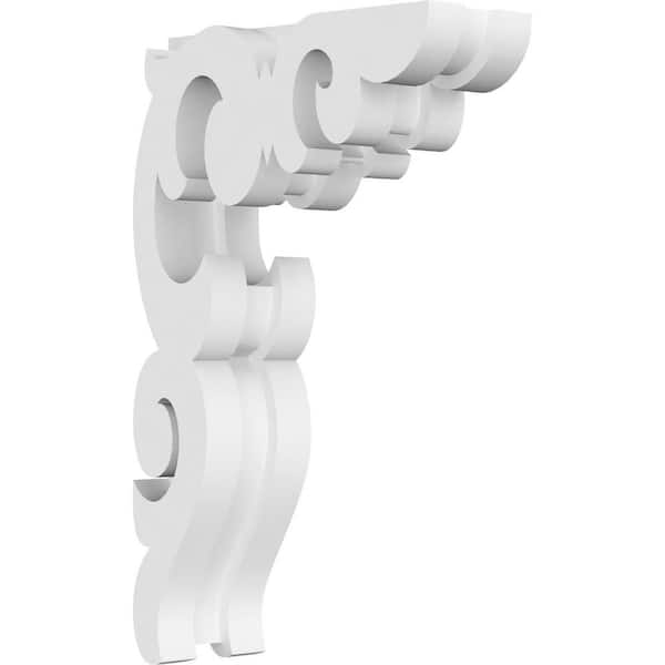 Ekena Millwork 1-7/8 in. x 8 in. x 5 in. PVC Kendall Corbel