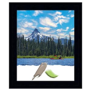 Tribeca Black Wood Picture Frame Opening Size 18 x 22 in.