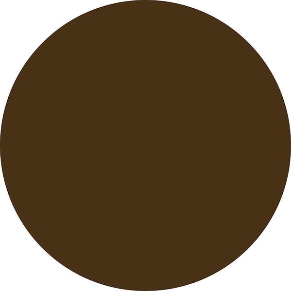 WallPops 13 in. x 13 in. Brown Hot Chocolate Dots Wall Decal